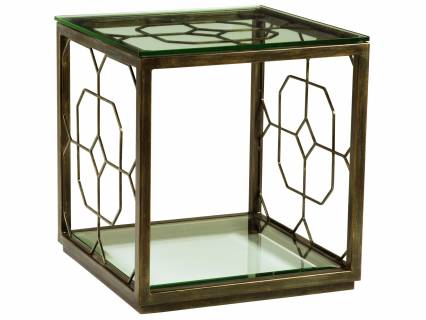 Honeycomb Square End Table