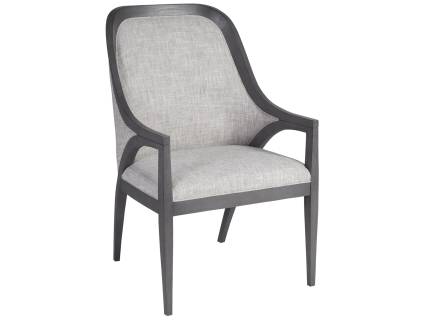 Appellation Upholstered Arm Chair With Shaped Back
