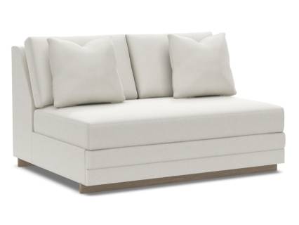 Lauren Armless Love Seat -One Cushion