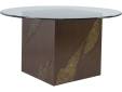 Contango 54 Inch Glass Top Dining Table - 1