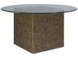 Contango 54 Inch Glass Top Dining Table - 1