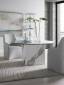 Contango White 60 Inch Glass Top Dining Table - 2