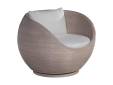 Solimar Rattan Swivel Chair - 1