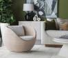 Solimar Rattan Swivel Chair - 2