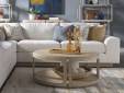 Constance Round Cocktail Table - 2