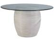 Ardence 54 Inch Glass Top Dining Table - 1