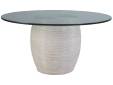 Ardence 60 Inch Glass Top Dining Table - 1