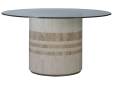 Dos Tonos 54 Inch Round Dining Table - 1