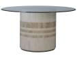 Dos Tonos 56 Inch Round Dining Table - 1