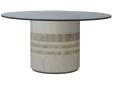 Dos Tonos 60 Inch Round Dining Table - 1