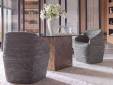 Lola Arm Chair With Casters - 2