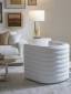 Audrey Leather Swivel Chair - 3