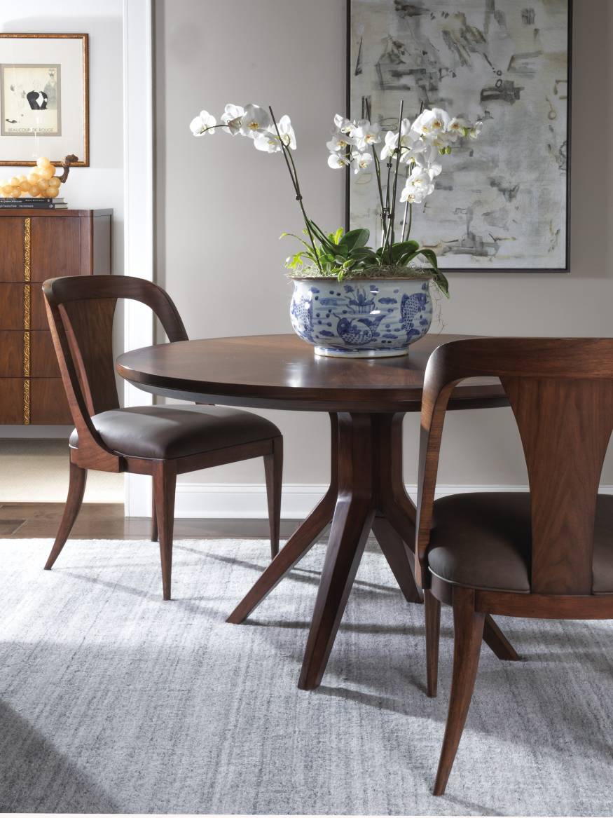 Warm Brown Mahogany - 2104-870C | Beale Round Dining Table