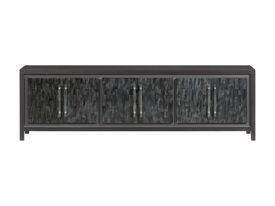 Elation Gray Long Media Console